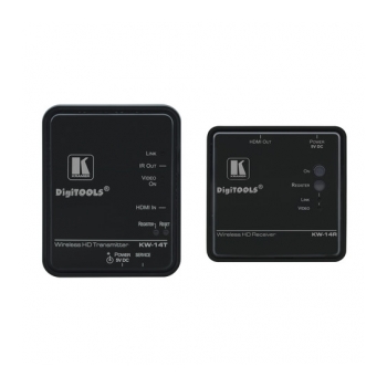 Transmissor e receptor sem fio de áudio e vídeo HDMI  KRAMER KW-14 