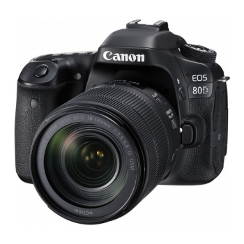 Máquina fotográfica de 24Mp com lente 18-135mm CANON EOS 80D