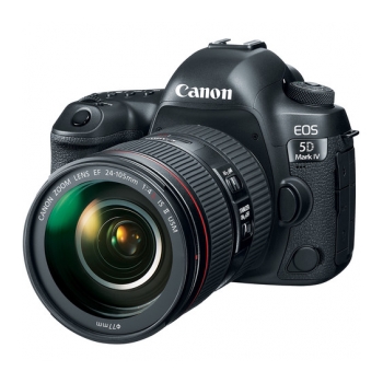 Máquina fotográfica de 30Mp com lente 24-105mm  CANON EOS 5D MARK IV 