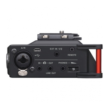 TASCAM DR-70D Gravador de áudio portátil 04 pistas com slot SDHC - foto 4