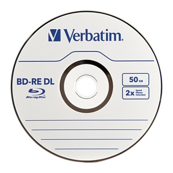 VERBATIM BDL-RE 50GB  Mídia Blu-Ray 50Gb de 2x lisa regravável  - foto 2