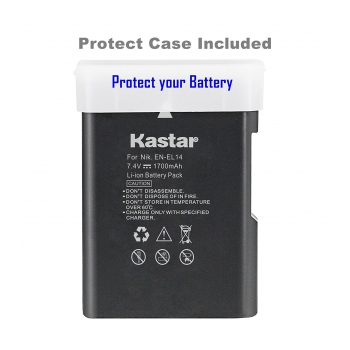 KASTAR EN-EL14  Bateria de alta capacidade para  Nikon  - foto 3