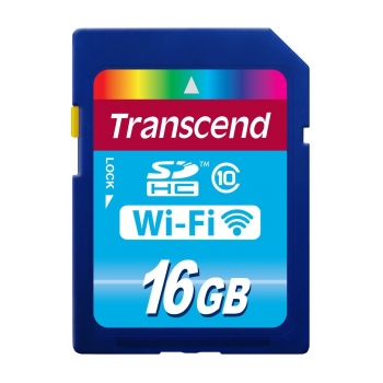 TRANSCEND SDHC WI-FI 16GB  Cartão de memória SDHC C10 wi-fi