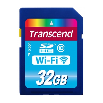 TRANSCEND SDHC WI-FI 32GB  Cartão de memória SDHC C10 wi-fi 