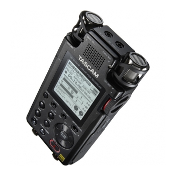 TASCAM DR-100MKIII Gravador de voz digital com slot Micro SD e conexão XLR