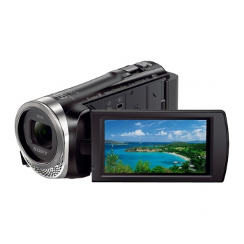 Filmadora Full HD com 1CCD MSDHC/MFI entrada microfone SONY HDR-CX455 