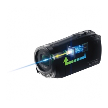 SONY HDR-CX455  Filmadora Full HD com 1CCD MSDHC/MFI entrada microfone - foto 9
