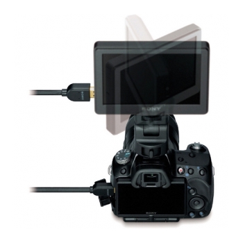 SONY CLM-V55 Monitor LCD colorido de 5" com entrada HDMI - foto 4