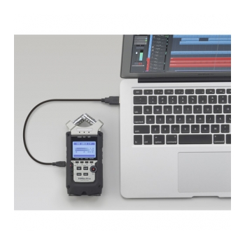 ZOOM H4N PRO Gravador de voz digital com slot Micro SD e conexão XLR - foto 10