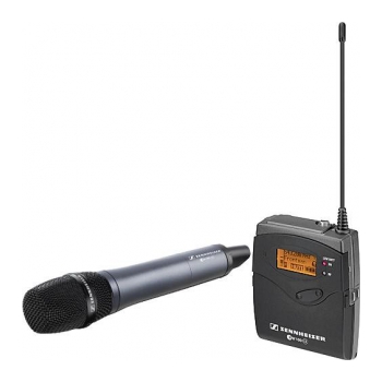 Microfone de entrevista sem fio UHF SENNHEISER EW-135 PG3
