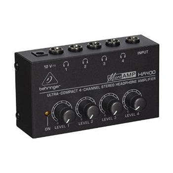 Mixer de áudio compacto com 04 canais BEHRINGER MX-400