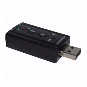 GENERAL BRAND P2-USB/7.1 Plug adaptação USB macho para P2 fêmea mono - foto 4