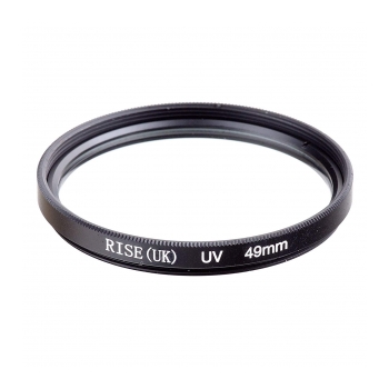 RISE UVR-49 Filtro de proteção UV de 49mm - foto 1