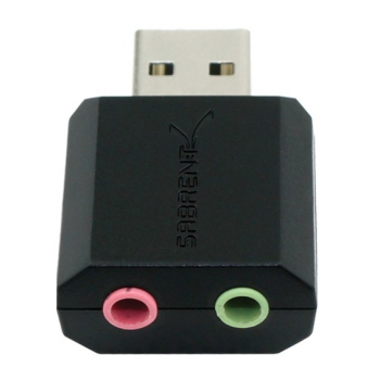 SABRENT AU-EMAC/EMCB Plug adaptação USB macho para P2 fêmea - foto 8
