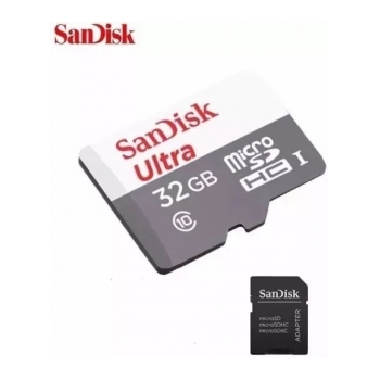 SANDISK MSDHC 80MU 32GB Cartão de memória Micro SDHC C10 80Mb/s Ultra ad - foto 2
