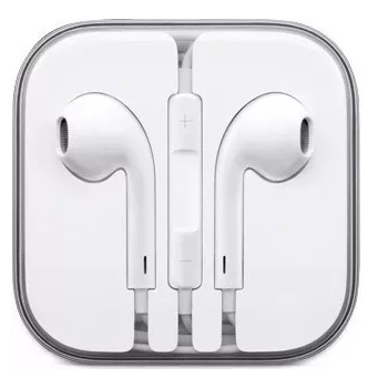 ESTILO APPLE MD827FE-A Fone de ouvido intra auricular com mic para Iphone - foto 1