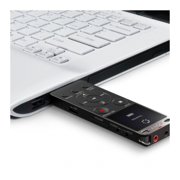 SONY ICD-UX560 Gravador de voz digital com 4Gb e slot Micro SD bateria interna - foto 7