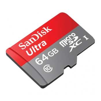 SANDISK MSDHC 80MU 64GB Cartão de memória Micro SDHC C10 80Mb/s Ultra ad - foto 3