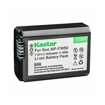 Bateria de alta capacidade para  Sony KASTAR NP-FW50 