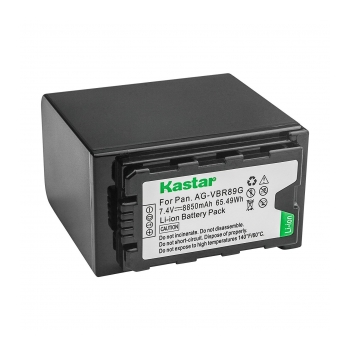 Bateria de alta capacidade para  Panasonic AG-AC30 KASTAR AG-VBR89G