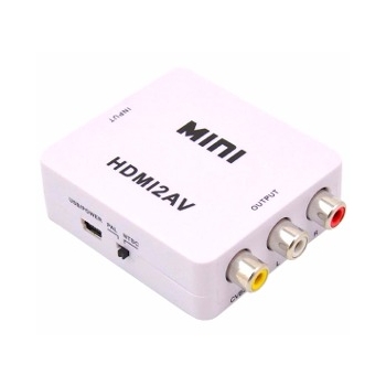 GB MINI HDMI2AV Conversor de mídia HDMI para RCA composto 3RCA AV