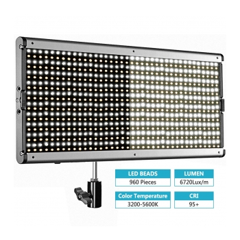 NEEWER BC-960E Iluminador de LED com 960 Leds - painel de estúdio - foto 4