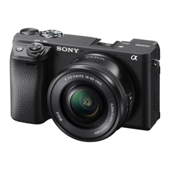 Máquina fotográfica de 24Mp com lente 16-50mm SONY ALPHA A6400