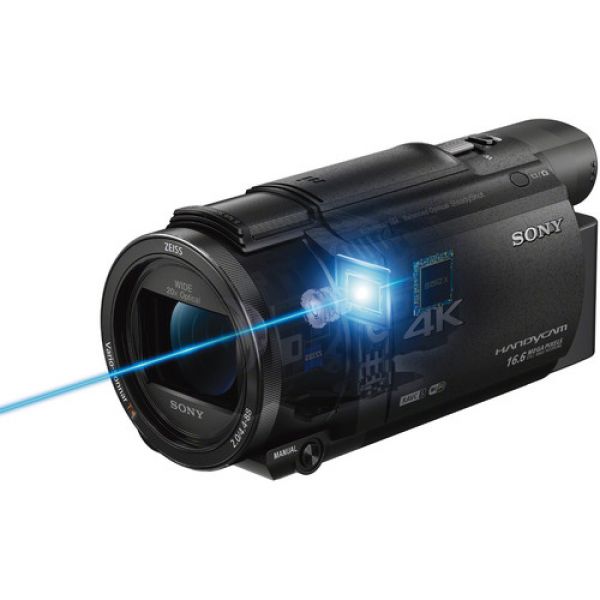 SONY FDR-AX53 Filmadora 4K com 1CCD Ultra HD SDHC - foto 8