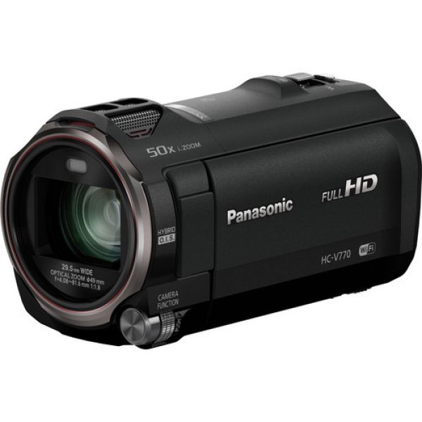 PANASONIC HC-V770 Filmadora Full HD com 1CCD SDHC entrada microfone - foto 3