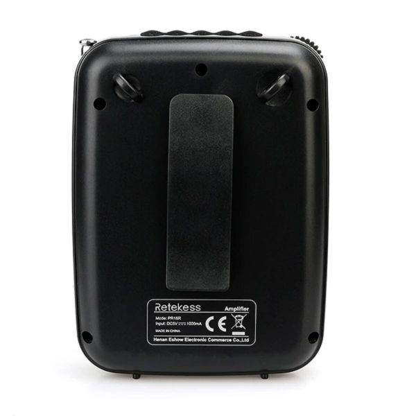 RETEKESS PR-16R Amplificador de voz professor com bateria integrada 12W - foto 6