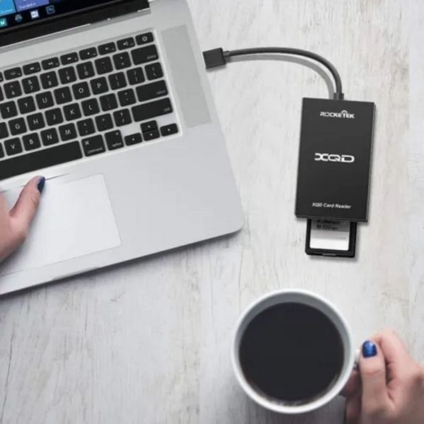 ROCKETEK RT-XQD-S Leitor de cartão profissional XQD USB 3.0 - foto 5