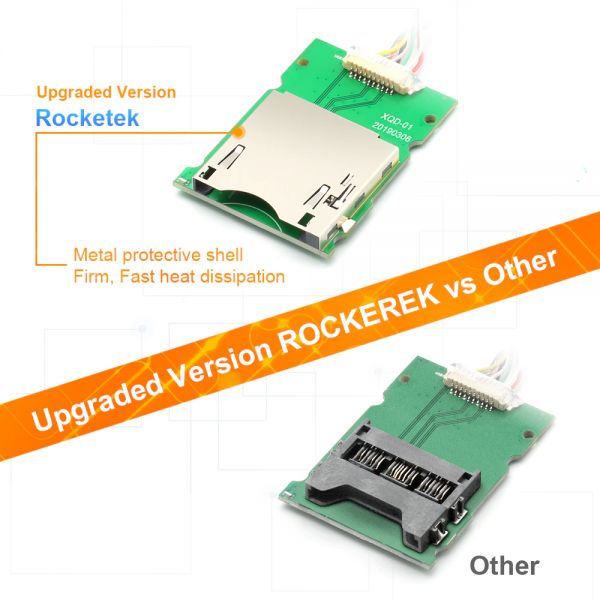 ROCKETEK RT-XQD-S Leitor de cartão profissional XQD USB 3.0 - foto 7