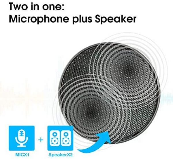 ALTEAM SPC-455  Microfone com cabo USB para conferência com viva voz - foto 5