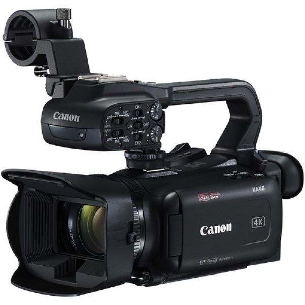 Filmadora 4k uhd com 1CCD SDHC CANON XA-45