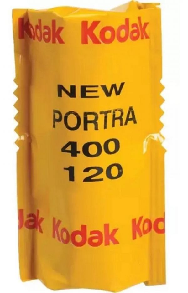 KODAK PORTRA 400 120-ROL  Filme 120 negativo colorido Asa 400 - Rolo 