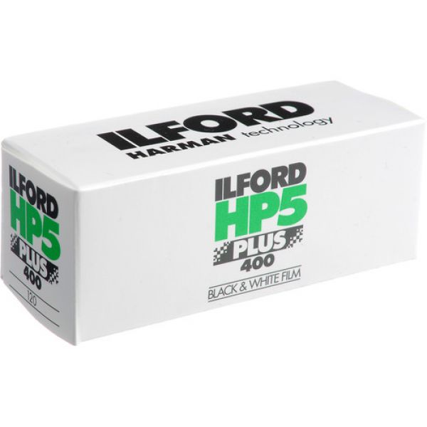 ILFORD HP5 PLUS 400 120-ROL Filme 120 negativo P&B Asa 400 - Rolo