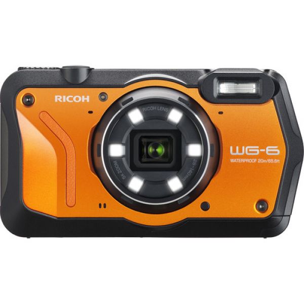 Máquina fotográfica de 20Mp com lente fixa RICOH WG-6