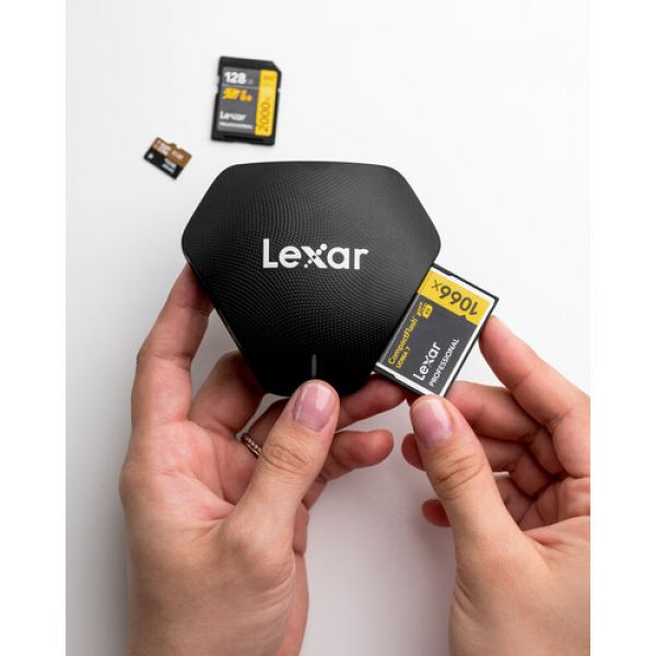 LEXAR LRW-500 Leitor de cartão profissional Multi-Card 3.1 USB Type-C  - foto 6