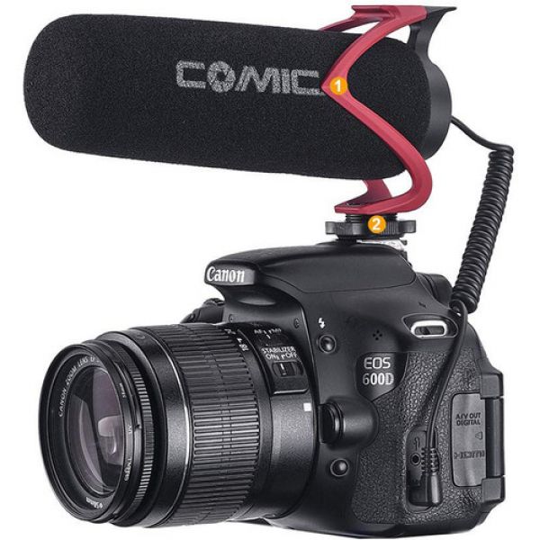 COMICA VM-V30 LITE Microfone direcional para filmadora e DSLR - foto 3