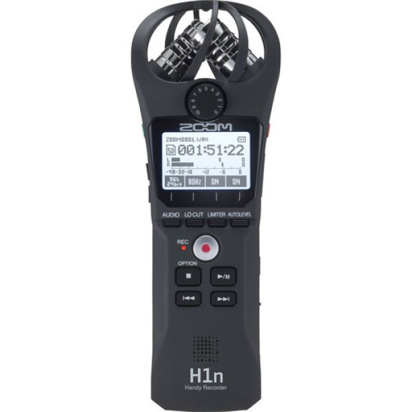 Gravador de voz digital com slot Micro SD ZOOM H1N