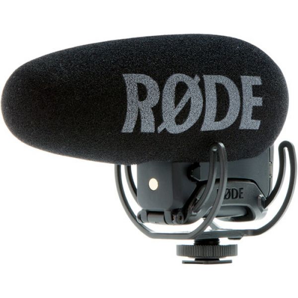 Microfone direcional com cabo P2 para filmadora e DSLR  RODE VIDEOMIC PRO PLUS