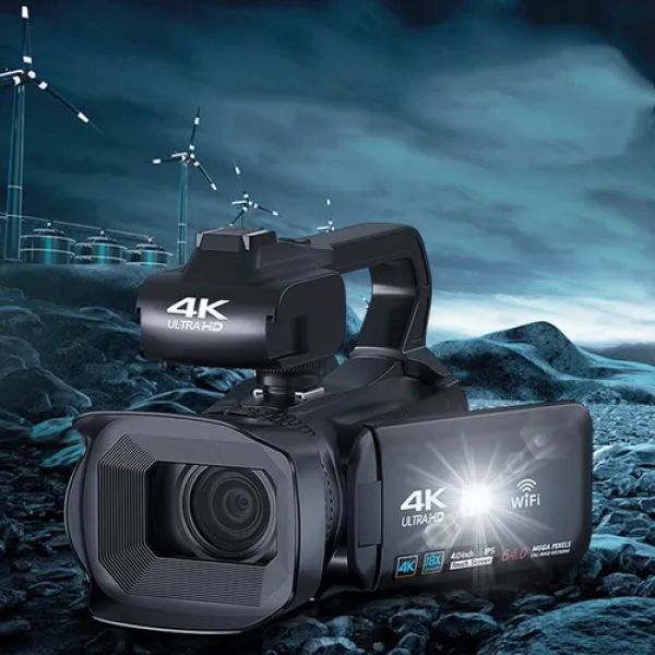 KOMERY RX-200 Filmadora 4K com 1CCD Ultra HD SDHC - foto 9