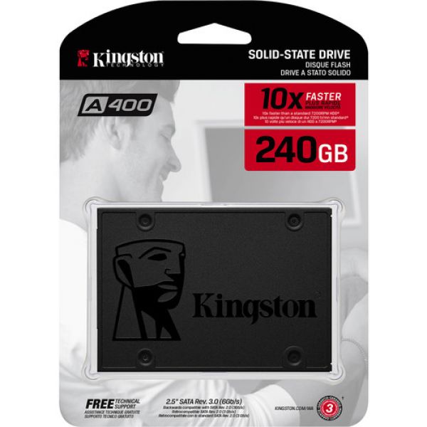 KINGSTON SA400S37/240G Disco sólido interno SSD de 240Gb - foto 1
