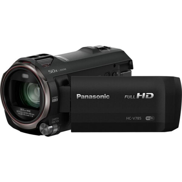 PANASONIC HC-V785 Filmadora Full HD com 1CCD SDHC entrada microfone 