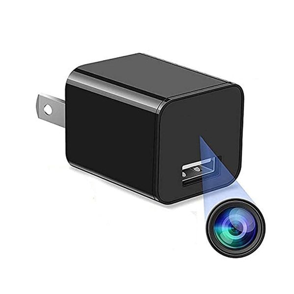 Micro câmera digital 32Gb oculta em carregador USB HNSAT ESP-CGUSB
