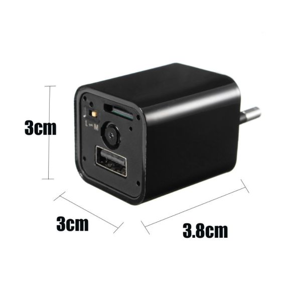 HNSAT ESP-CGUSB Micro câmera digital 32Gb oculta em carregador USB - foto 2
