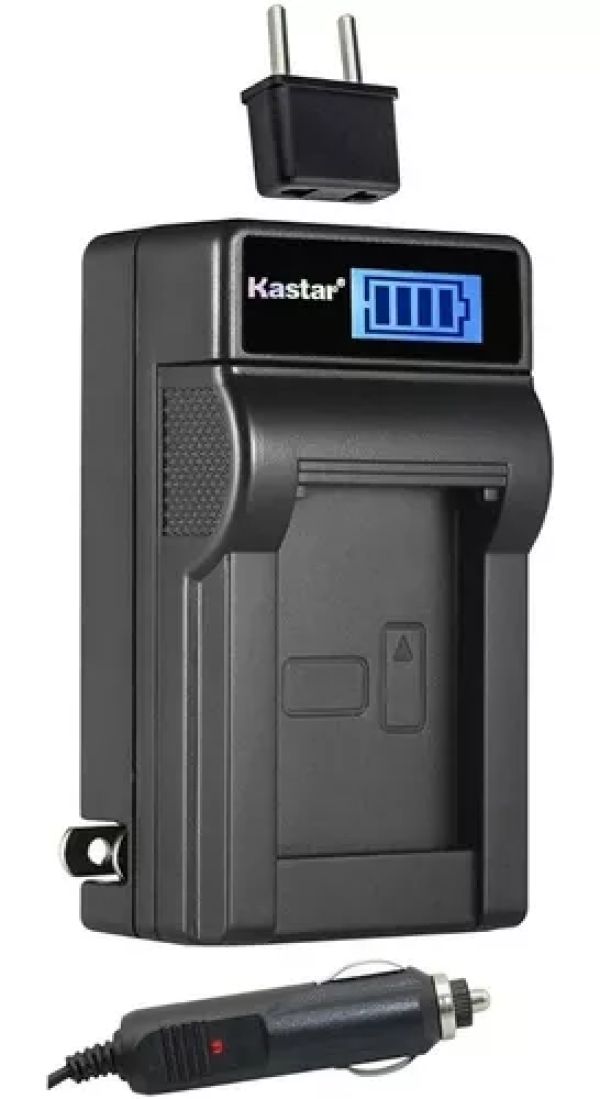 Carregador De Bateria Digital Para Panasonic KASTAR CB-VBR89