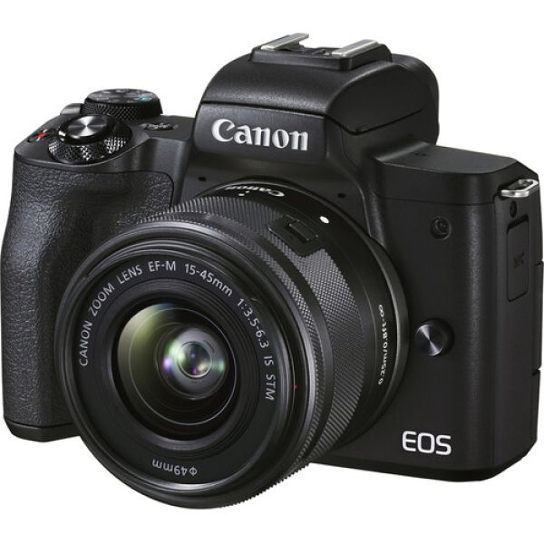 CANON EOS M50 MARKII Máquina fotográfica de 24Mp Mirrorless com lente 15-45mm