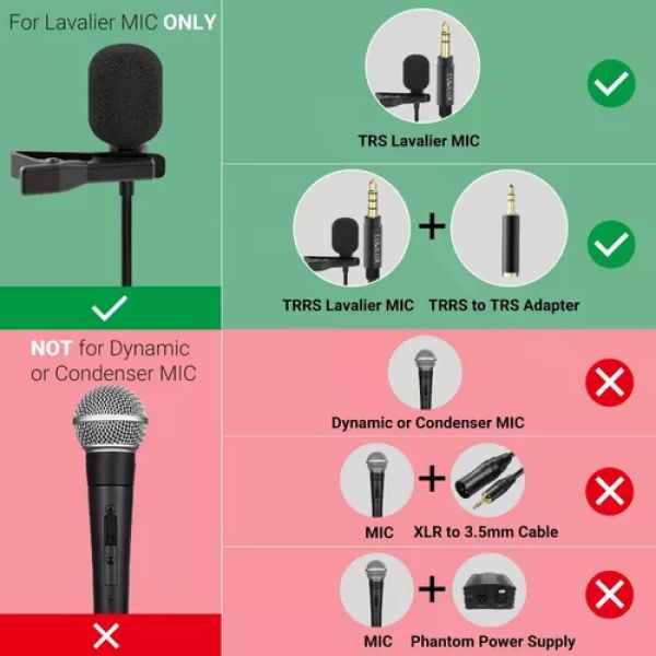 CUBILUX P2-LIGHTING Adaptador de microfone e fone de ouvido para Iphone - foto 3