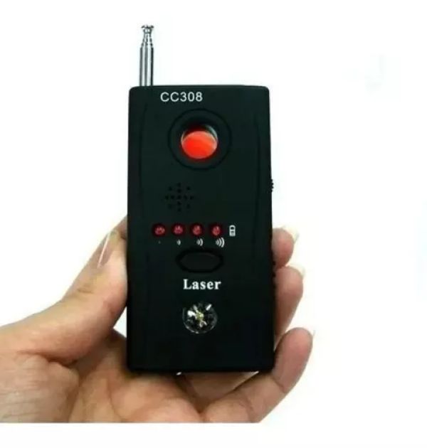 Detector laser localizador de câmeras escondidas UNIVERSAL CC308+
